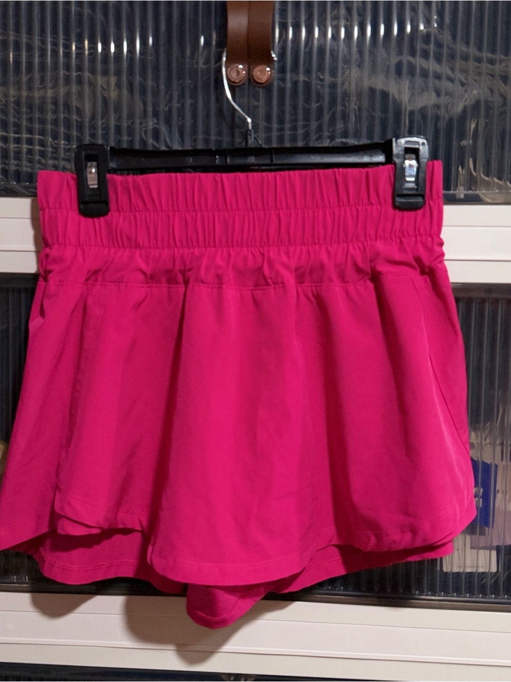 Women's Hot Pink Athletic Skort